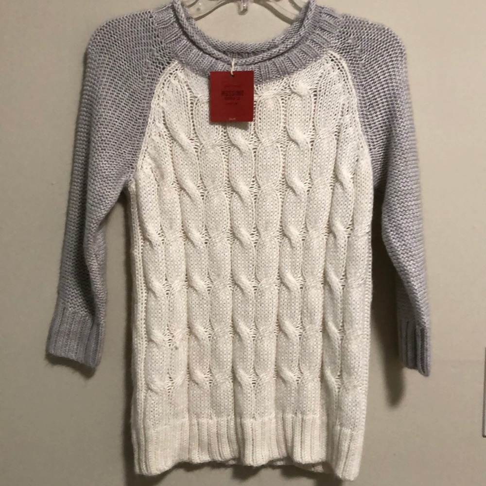 Massimo Supply Co  Sweater Cable Knit SZ XS New!